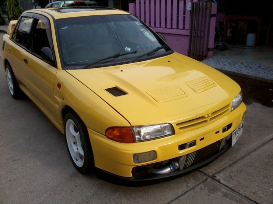 ขายนถเก๋งมิสซูมิชิราคาถูกปี93(เครือง4จี63เทอร์โบ)เครืองดีแรงมากสีสวยของแต่งอีโวแท่ทังคัน