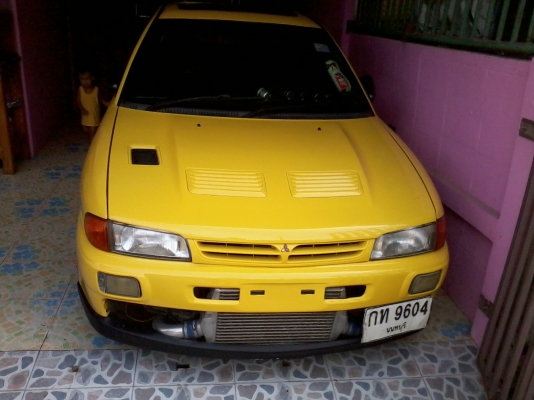 ขายนถเก๋งมิสซูมิชิราคาถูกปี93(เครือง4จี63เทอร์โบ)เครืองดีแรงมากสีสวยของแต่งอีโวแท่ทังคัน