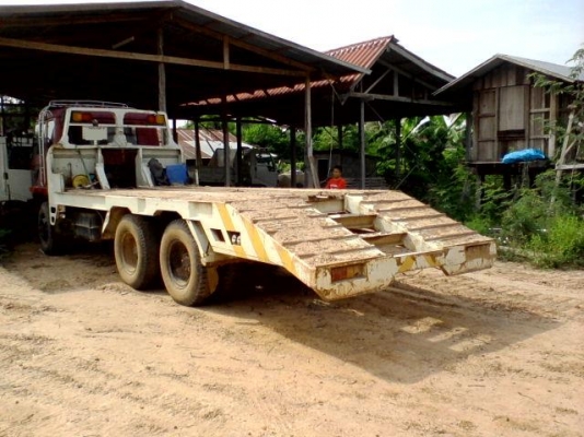 Fuso 527 2เพลา เทรลเลอร์บรรทุกแม็คโคร สภาพสวย ทะเบียนพร้อม ราคาถูก