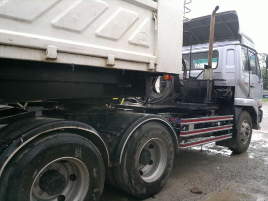 ขายรถหัวลาก 10 ล้อ 2 เพลา พร้อมหางเซมิดั้ม 3 เพลา 9 เมตน สามมิตร ปี.51 NISSAN 454H ปี.53 สวยทั้งหัวทั้งหาง สนใจโทร