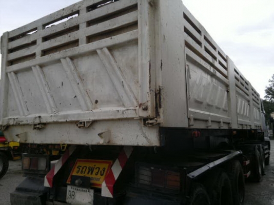 ขายรถหัวลาก 10 ล้อ 2 เพลา พร้อมหางเซมิดั้ม 3 เพลา 9 เมตน สามมิตร ปี.51 NISSAN 454H ปี.53 สวยทั้งหัวทั้งหาง สนใจโทร