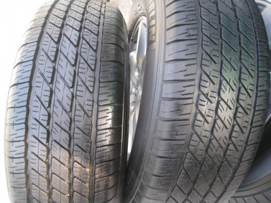 ขายล้อแม็ก Toyota vigo 17"x7.5" et 30 6รู 139+ ยางปี 10,3 เส้นและปี 11,1 เส้น(081-3747940)