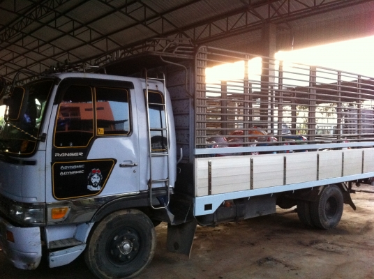 HINO FC เลขตัวรถ FC2WHA-10095 เลขเครื่อง WO6E-D13868 (165 แรงม้า) กระบะคาร์โก้แผงอลูมิเนียม ช่วงล่างใหญ่ ทะเบียนพร้อมโอน ราคาต่อรอง