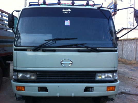 รถบรรทุก 6 ล้อ HINO 3H เครื่อง HO7D (195 แรงม้า) ดั้มอลูมิเนียมต่อใหม่ ทะเบียนพร้อมโอน ราคาต่อรอง