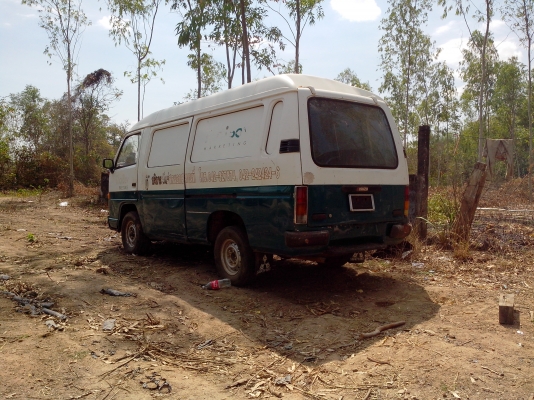 ขายรถตู้ ISUSU บัดดี้ เป็นรถตู่บรรทุก ทะเบียนพร้อมโอน