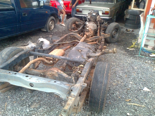 แยกขายเครื่องพร้อมเกียร์ดีมากๆ25000บาทมีใบคุม แยกขายคัสซีพร้อมช่วงล่างทั้งหมด 20000บาทหรือเหมาทั้งหมดเครื่องเกียร์คัสซีทั้งหมด แถมเล่มทะเบียนให้แต่บัตรเจ้าของหาไม่เจอเหลือแต่ชุดโอนหรือจะให้หาให้ลองคุยกันดู(หาหัวและกระบะมาใส่ขี่ได้เลยรับประกันครับ)