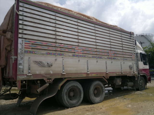 ขายรถพ่วง 22 ล้อ 2 เพลา แม่.ลูก กระบะมิเนียมคอกเกษตรดั้ม HINO FM227วางเครื่อง.P11C-320 แรง ลูกพ่วง 3 เพลา ปี.54 สวยๆรีบจองเลยครับ