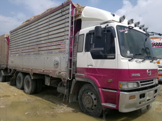 ขายรถพ่วง 22 ล้อ 2 เพลา แม่.ลูก กระบะมิเนียมคอกเกษตรดั้ม HINO FM227วางเครื่อง.P11C-320 แรง ลูกพ่วง 3 เพลา ปี.54 สวยๆรีบจองเลยครับ