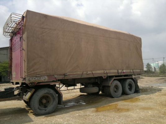 ขายรถพ่วง 22 ล้อ 2 เพลา แม่.ลูก กระบะมิเนียมคอกเกษตรดั้ม HINO FM227วางเครื่อง.P11C-320 แรง ลูกพ่วง 3 เพลา ปี.54 สวยๆรีบจองเลยครับ