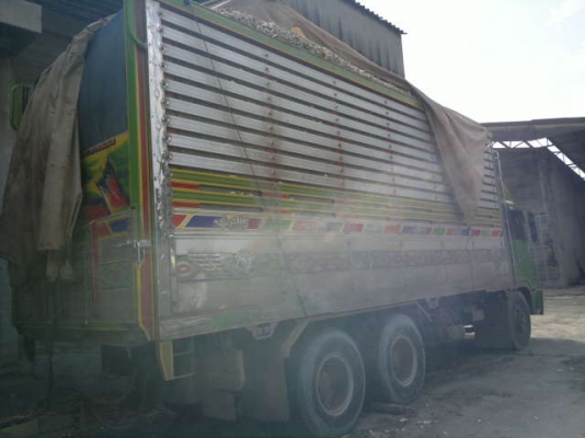 ขายรถพ่วง 22 ล้อ 2 เพลา แม่-ลูก กระบะเนียมคอกเกษตรดั้ม HINO PROFIA-P11C-เกียรืคูเลอร์ไดร์ ปี.55 รถสวยมากๆ สนใจจองเลย