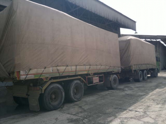 ขายรถพ่วง 22 ล้อ 2 เพลา แม่-ลูก กระบะเนียมคอกเกษตรดั้ม HINO PROFIA-P11C-เกียรืคูเลอร์ไดร์ ปี.55 รถสวยมากๆ สนใจจองเลย