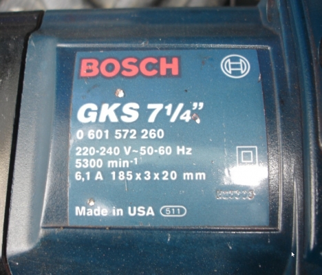 ขายเลื่อยวงเดือนบอส GKS 7-1/4"