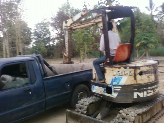 ขายแบ็คโฮ NISSAN S&amp;B  pc20