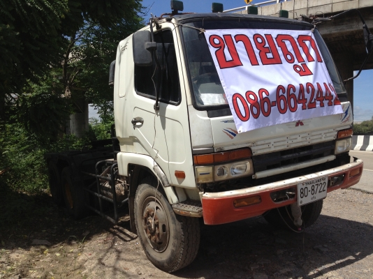 รายละเอียด ขายFuso MMTF527ETC 2เพลา เครื่อง 225แรงturbo intercool euro1 หัวลาก ขายFuso MMTF527ETC 2เพลา เครื่อง 225แรงturbo intercool euro1 แปลงหัวลาก เครื่ิอง6D16 EURO1  860,000.- อู่ช่างหน่อง 086-6642-442