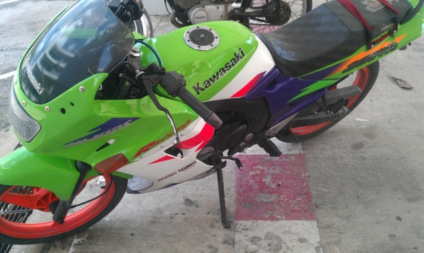 ขาย KAWASAKI SERPICO 150 cc.พร้อมทะเบียนโอน