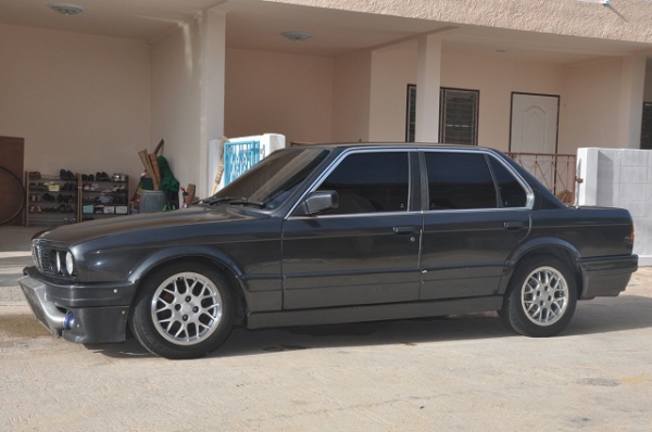 BMW 318i E30 เครื่อง ca18 turbo auto LPG max evo ขอบ 15 รถแรงประหยัดพร้อมใช้