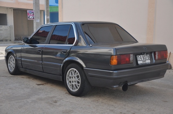 BMW 318i E30 เครื่อง ca18 turbo auto LPG max evo ขอบ 15 รถแรงประหยัดพร้อมใช้