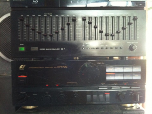 ขาย AMP SUNSUI AU-CX777DG+EQ SUNSUI SE-7