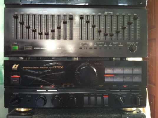 ขาย AMP SUNSUI AU-CX777DG+EQ SUNSUI SE-7