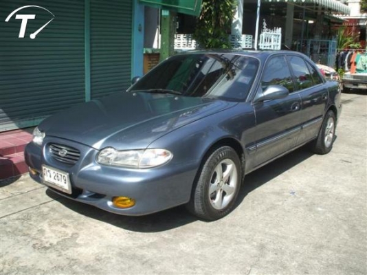 ขายฮุนได GRAND SONATA 2001 2.0 GLS สีเทา เกียร์ธรรมดา สวย หรู สภาพดี ไม่เคยติดแก๊ส 85000
