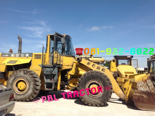 รถตักล้อยาง KOMATSU WA450-3