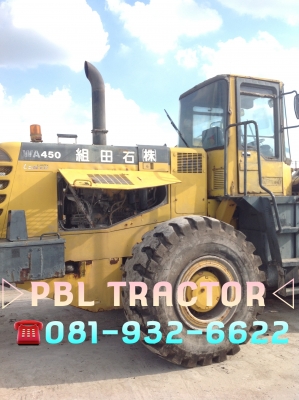 รถตักล้อยาง KOMATSU WA450-3