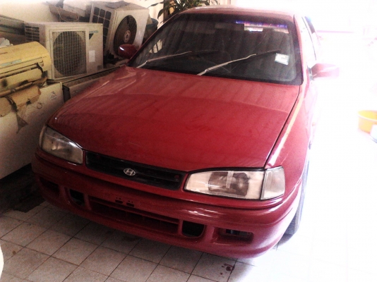 ขายฮุนได*หัวใจอีโว*ติดแก๊ส เครื่อง 4G63 หัวฉีด ตามสภาพถูก 38000