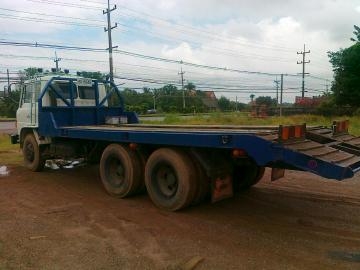 ขายเทเลอร์สิบล้อ HINO F17 เครื่องเดิม HO7D เกียร์ใหญ่ 1 เพลา ทะเบียนพร้อม