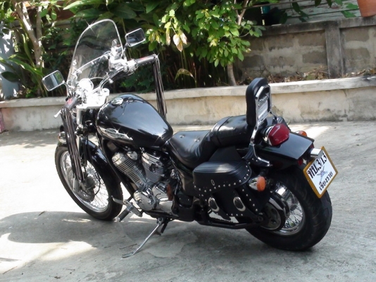 (((( ขาย Honda Steed 400CC ปี95 อินวอย+สรรพสามิต+30\% (สีดำ) เน้นเดิมๆ...