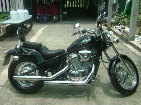 (((( ขาย Honda Steed 400CC ปี95 อินวอย+สรรพสามิต+30\% (สีดำ) เน้นเดิมๆ...