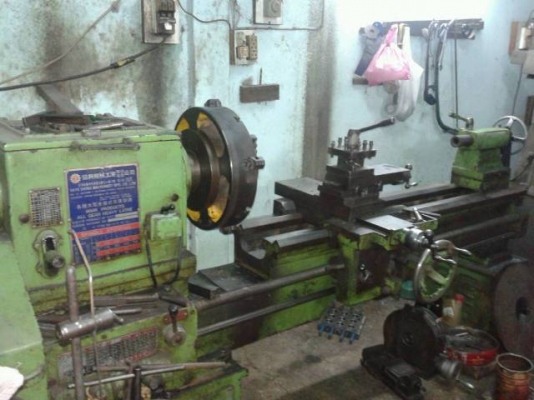 ขายแล้ว เครื่องกลึงของประเทศไต้หวัน 8 ฟุต 63000 บาท 081-8178813