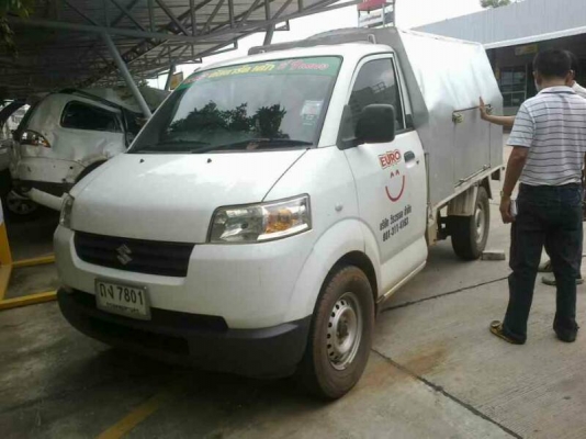 Suzuki Carry ปี51 กินแก้ส พร้อมตู้ เดิมบางนางบวช Suzuki Carry ปี51 กินแก้ส พร้อมตู้ เดิมบางนางบวช