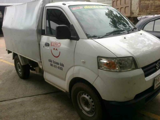 Suzuki Carry ปี51 กินแก้ส พร้อมตู้ เดิมบางนางบวช