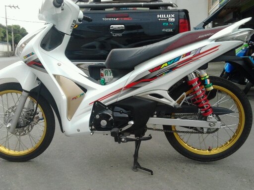 HONDA WAVE 125 i ขาว สตาร์มือ สภาพสวยเครื่องเดิมเงียบกริ๊บ