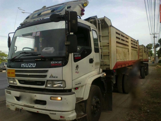 รถอิซูซุ 10 ล้อดั้ม FXZ 270 แรงม้า ปี 48 ( ขายแม่ลูก )  สนใจติดต่อ 081 - 6079515