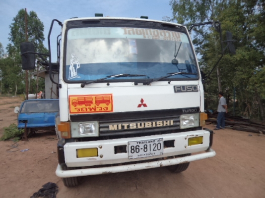 ขายรถมิตซูFN527M10ล้อ2เพลาหัวลากพร้อมหาง เครื่อง195เทอร์โบ10เกียร