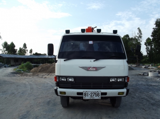 ลดราคาสุดๆ HINO  FC146A  150 แรงม้า WO6D  รถบรรทุกหกล้อติดเครนทานาโน่3ตัน3ปลอก2ชักช่วงยาว6เมตรกระบะยาว5.40 เมตร