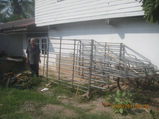 คอก รถกระบะ  โครงเหล็ก