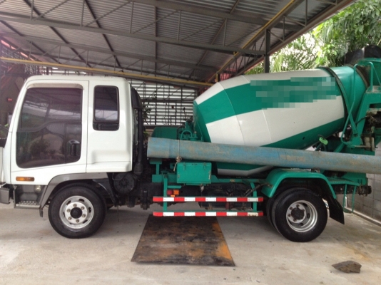 ISUZU 195 แรงม้า รถโม่ 3 คิว มีใบอินวอยซ์ ISUZU 195 แรงม้า รถโม่ 3 คิว มีใบอินวอยซ์