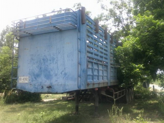 ขายหางพ่วงคอกเกษตร 3 เพลาแท้ ยว12เมตร อู่พนัส สภาพพร้อมใช้งานครับ