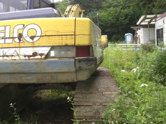 New stock KOBELCO SK120-1 SN: LP-5644 ปี 1990 แทร็คใหญ่ นำเข้าจากญี่ปุ่น สภาพดี ราคาไม่แพงครับ