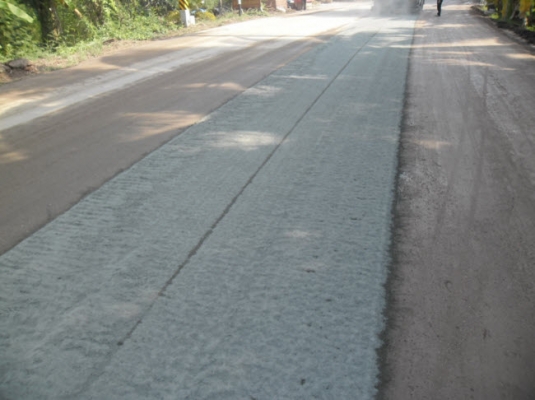 รถส่งปูนผงแบบโปรยหลังรีไซกลิ่ง