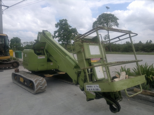 รถกระเช้า HITACHI HX99B 1AXPOOO109 รถนอกนำเข้าจากญี่ปุ่น รถสวยมากครับ ถึงไทยแล้ววันนี้ โทร มานะ  085-9049669