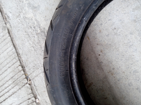 ขายยาง IRC RX-10R 130/8017 Made in Japan สภาพดี ขายยาง IRC RX-10R 130/8017 Made in Japan สภาพดี