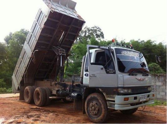 ขาย 10ล้อ2เพลาดั๊ม สภาพสวยๆเดิมๆ HINO FM3MNKD เครื่องเดิมM10C 240HP แห้งดี แรงจริงไม่เยิ้ม เกียร์เดิมๆ ช่วงล่างแน่น คัสซีสวยไม่ผุไม่ดาม กระบะดั๊มเหล็กสหมิตรสภาพสวยไม่มีผุ ยางสวย10เส้น หัวบางภายในสวยคอนโซลครบ แอร์ กระจกไฟฟ้า พ.พาวเวอร์ ทริฟฟี่ ระบบลากจูงคร