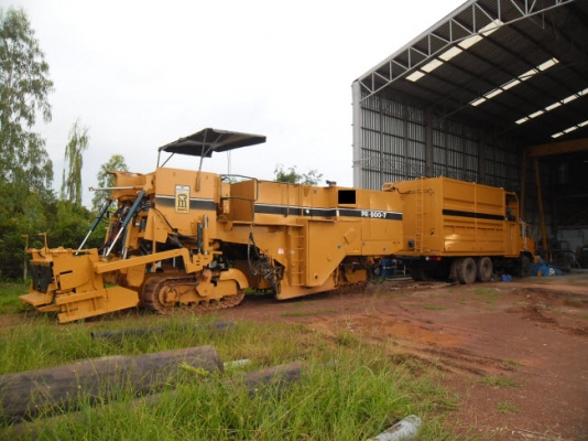 รถส่งปูนผง ใช้กับงาน Inplace recycling