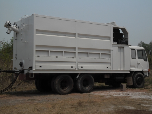 รถส่งปูนผง ใช้กับงาน Inplace recycling