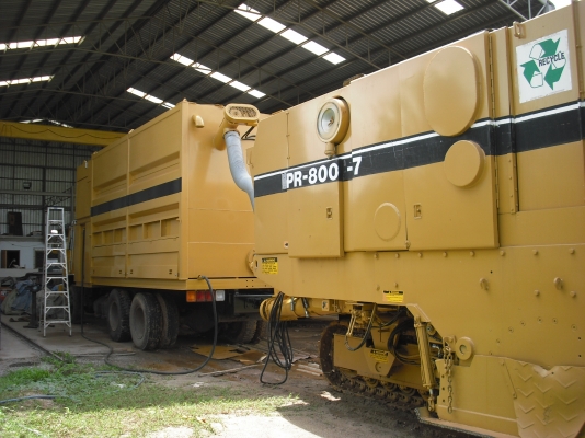 รถส่งปูนผง ใช้กับงาน Inplace recycling