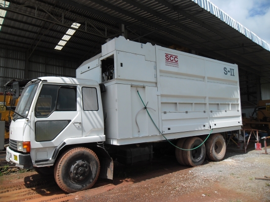 รถส่งปูนผง ใช้กับงาน Inplace recycling
