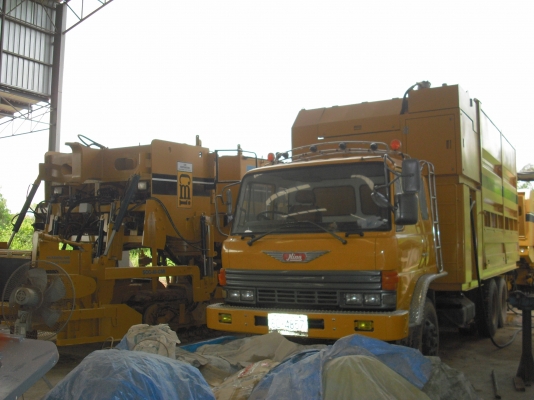 รถส่งปูนผง ใช้กับงาน Inplace recycling